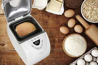 Rosewill R-BM-01 Bread Loaf Pan Milk Butter Seeds Oats Eggs Flour
